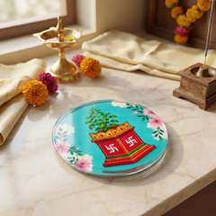 Tulsi Metal Fridge Magnet