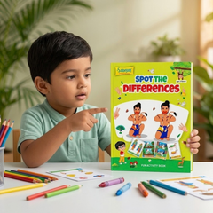 Spot the Difference Activity Book (English)