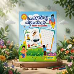 Learning Alphabet with Divine Characters Alphabet Learning Book (English)