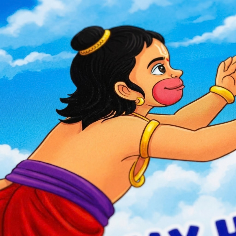 My Hanuman Big Jump Story Book (English)