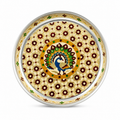 Handcrafted Meenakari Puja Thali