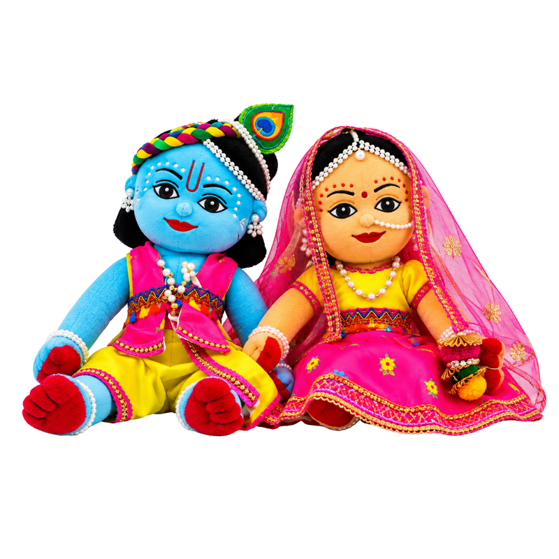 Sri Sri Radha Madhav Plush Toy