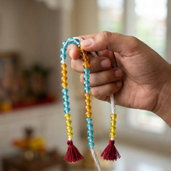 Vraja Pearl Bead Sakshi Mala