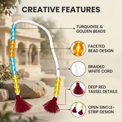 Vraja Pearl Bead Sakshi Mala