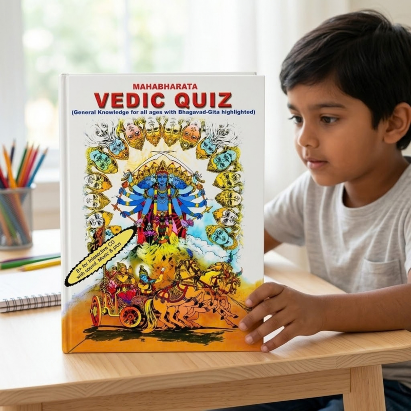 Lord Krishna Puzzle Book (English)