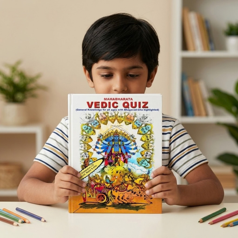 Lord Krishna Puzzle Book (English)