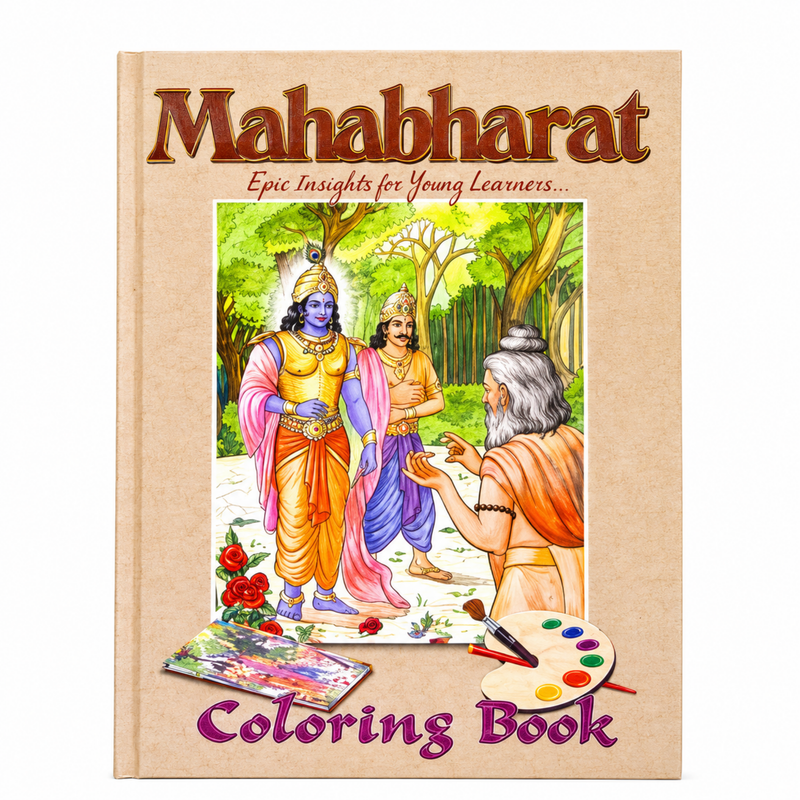 Rasbihari Mahabharata Colouring Book