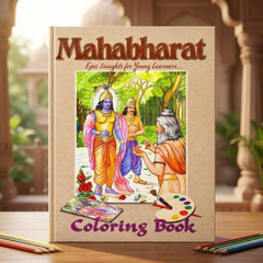 Rasbihari Mahabharata Colouring Book