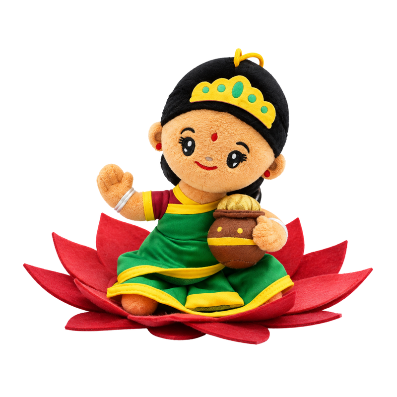 Mahalaxmi Devi Plush Toy - Small (7