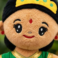 Mahalaxmi Devi Plush Toy - Small (7
