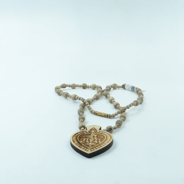 Large Tulsi Kanthi Mala with Radha Locket