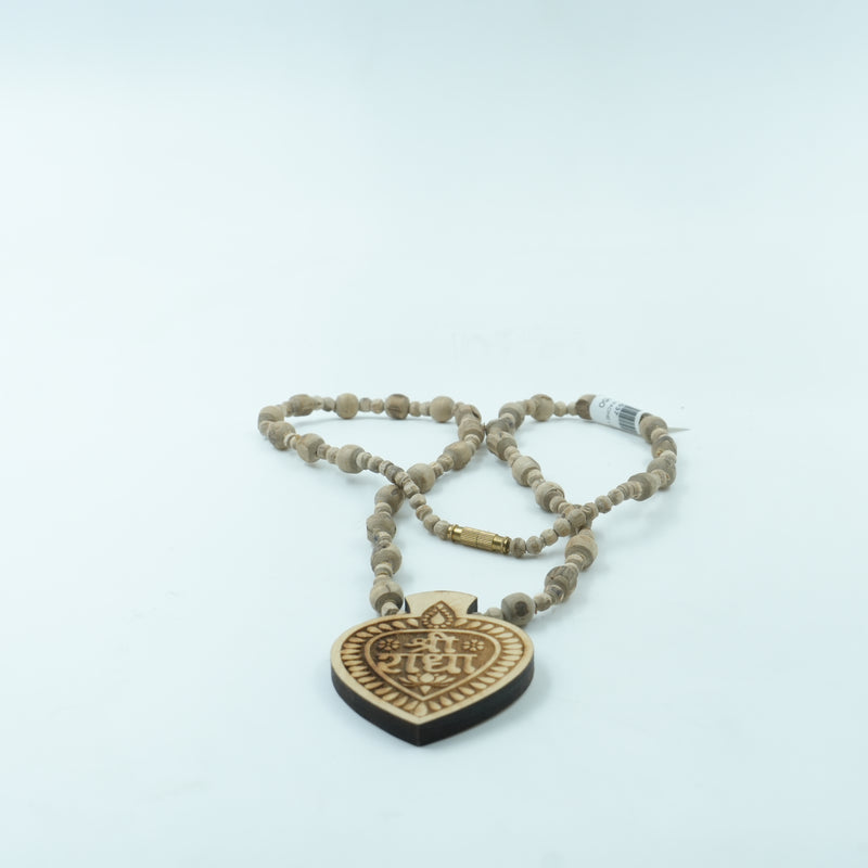 Large Tulsi Kanthi Mala with Radha Locket
