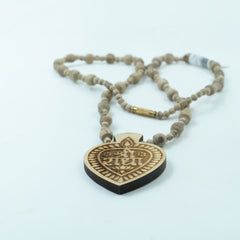 Large Tulsi Kanthi Mala with Radha Locket