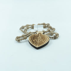 Large Tulsi Kanthi Mala with Radha Locket