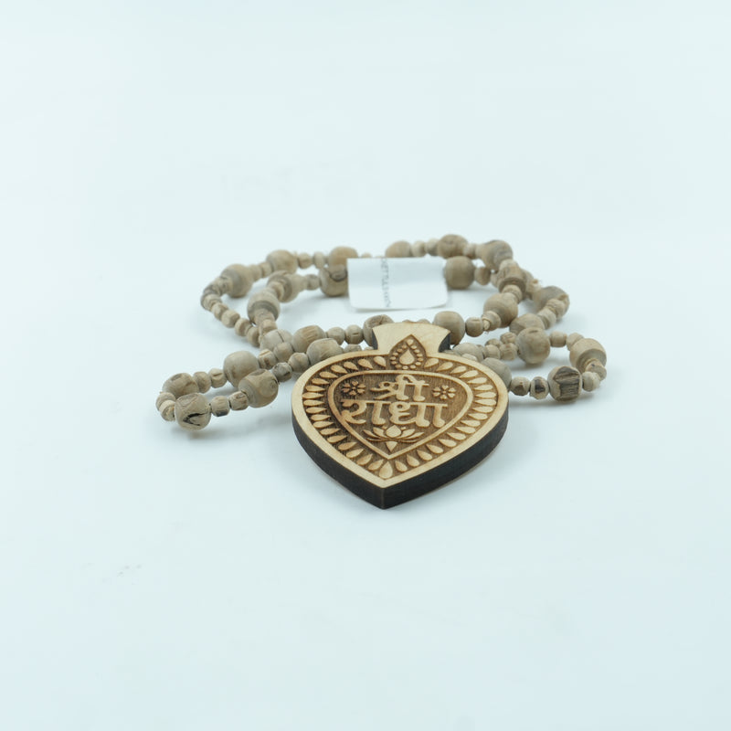 Large Tulsi Kanthi Mala with Radha Locket
