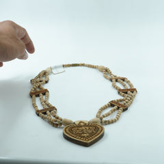 Tulsi Kanthi Mala with Radha Locket – 3 Layer