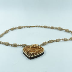 Radha Name Locket Tulsi Kanthi Mala – 1 Round