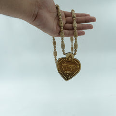 Radha Name Locket Tulsi Kanthi Mala – 1 Round