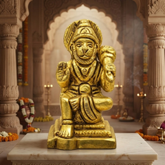 Sitting Hanuman Idol 2 Inch