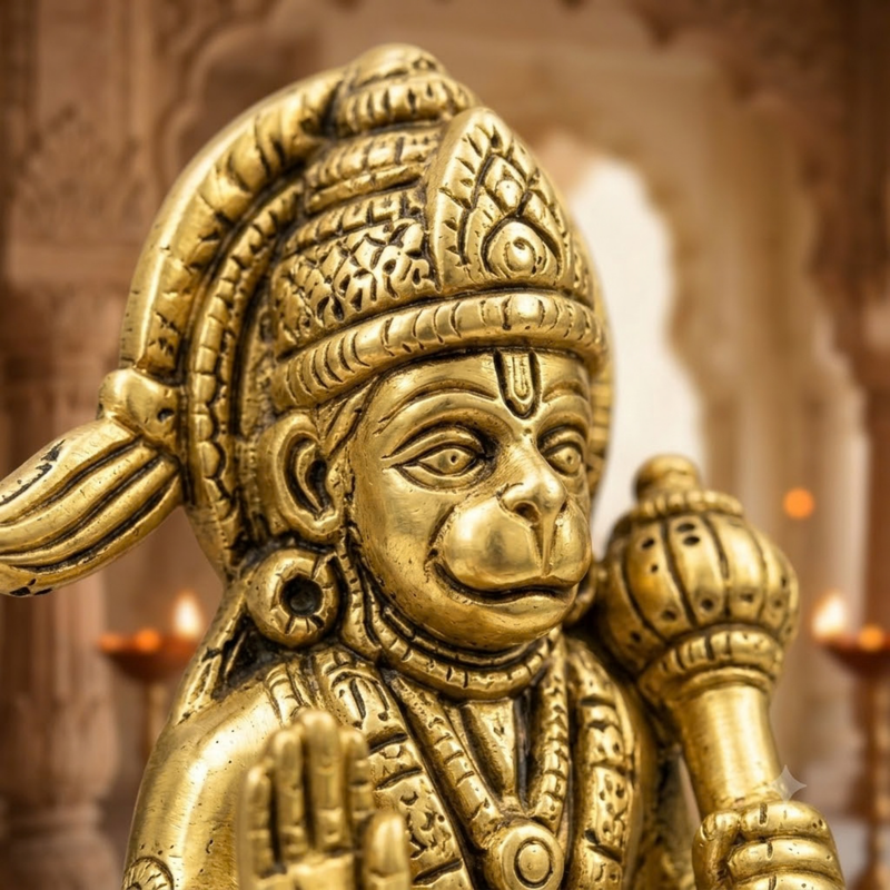 Standing Hanuman Idol 3.5 Inch