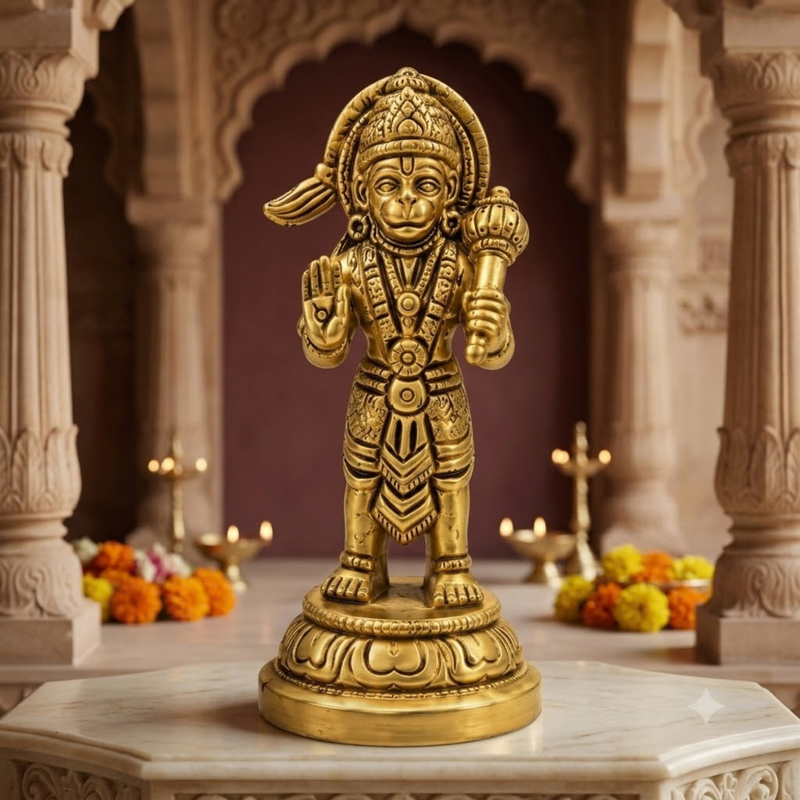Standing Hanuman Idol 3.5 Inch