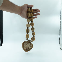 Tulsi Kanthi Mala with Ram Darbar Locket – 1 Round