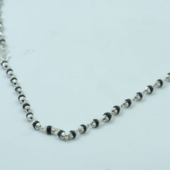 Silver Tulsi Kanthi Mala – Fine