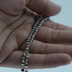 Silver Tulsi Kanthi Mala – Fine
