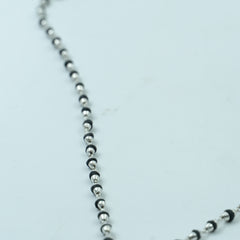 Silver Tulsi Kanthi Mala – Fine