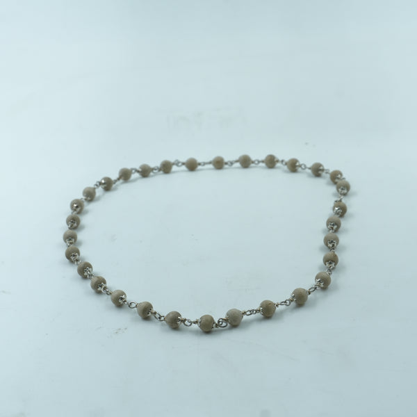 Silver Tulsi Kanthi Mala – Large