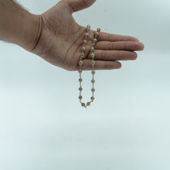 Silver Tulsi Kanthi Mala – Large