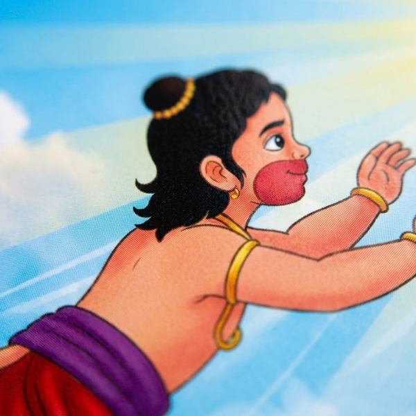 Veer Hanuman Lambi Chalang Story Book (Hindi)
