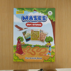 Shri Krishna Maze & Activity Book for Kids
