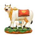 VC Gifts Sacred Cow & Calf Polyresin Idol (Large)