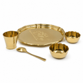 Brass Bhog Set No.2