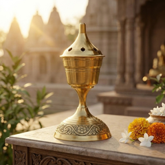 Brass Agarbatti Stand