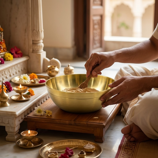 Brass Chandan Bowl Medium