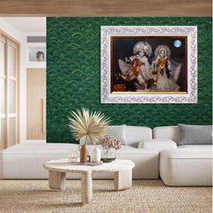 A4 Size Radha Vrindavan Chandra Chand Large Twinkle Anti Reflection
