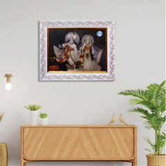 A4 Size Radha Vrindavan Chandra Chand Large Twinkle Anti Reflection