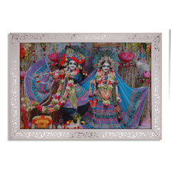 A4 Size Radha Vrindavan Chandra Blue Dress Large Twinkle Anti Reflection