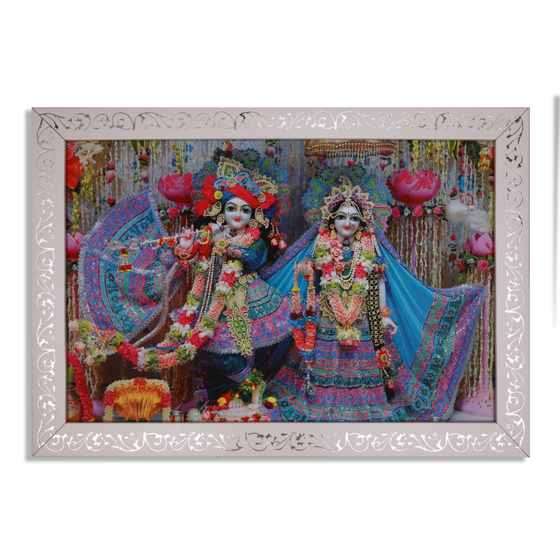 A4 Size Radha Vrindavan Chandra Blue Dress Large Twinkle Anti Reflection