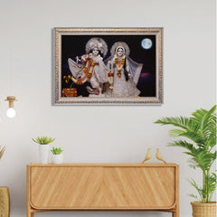 A3 Size Radha Vrindavan Chandra Chand Large Twinkle Anti Reflection