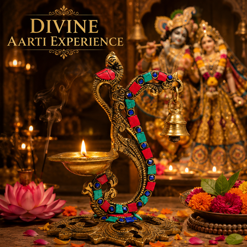 Brass Parrot Diya