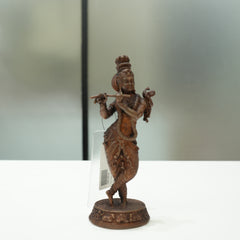 Metal Krishna Idol