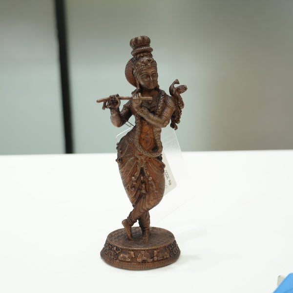 Metal Krishna Idol