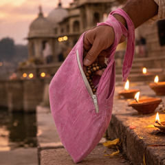 Khadi Cotton Mala Jholi Bag