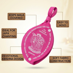 Hare Krishna Mahamantra Mala Jholi Bag