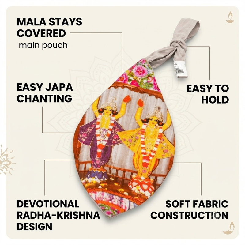 Pure Cotton Mala Jholi Bag