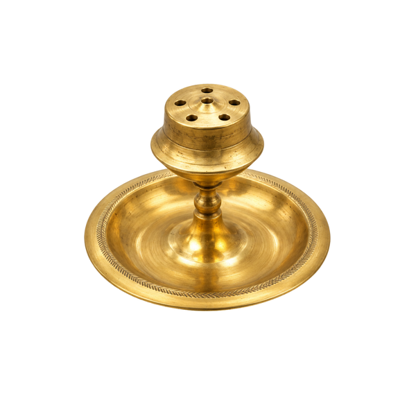 Brass Agarbatti Stand No. 5