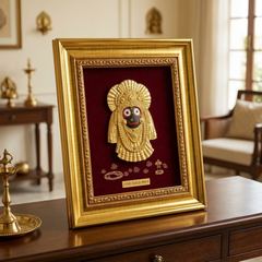 Jagannath Ji Gold Plated Photo Frame (16 × 18 in)